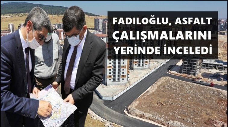 Karacaahmet Mahallesi&rsquo;nde asfalt &ccedil;alışması