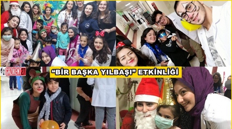 Tedavi g&ouml;ren &ccedil;ocuklara &ldquo;Bir Başka Yılbaşı&rdquo; etkinliği