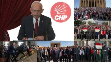 100'üncü yılını kutlayan CHP'den Anıtkabir ziyareti