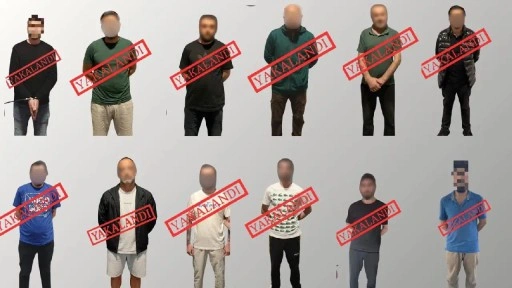 11'i kırmızı bültenle aranan 12 suçlu Türkiye'ye getirildi!
