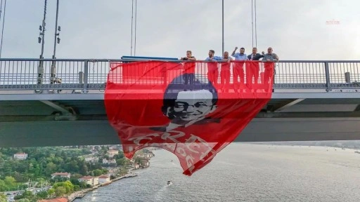 15 Temmuz Şehitler Köprüsü'de 'Free İmamoğlu' pankartı asan vekillere fezleke