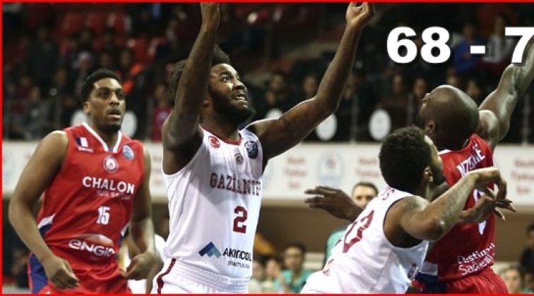 Gaziantep Basketbol: 68 - Elan Chalon: 73
