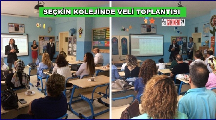 Özel Seçkin Kolejinde veli toplantıları