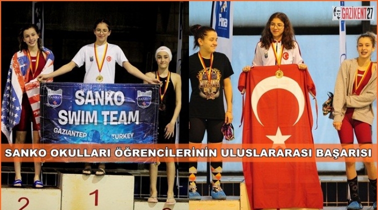 SANKO Spor Kulübü dört altın madalya ile döndü