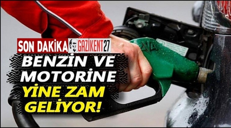 Benzine 13 kuruş, motorine 6 kuruş zam!