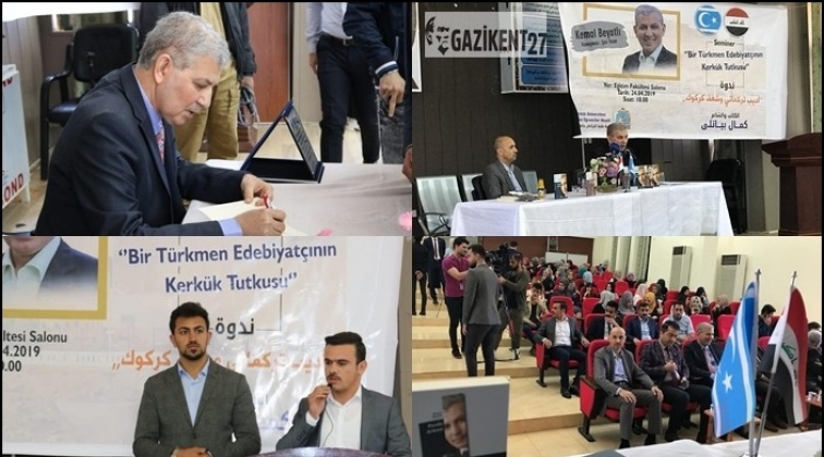 Türkmen öğrenci heyeti Kerkük'te seminer düzenledi