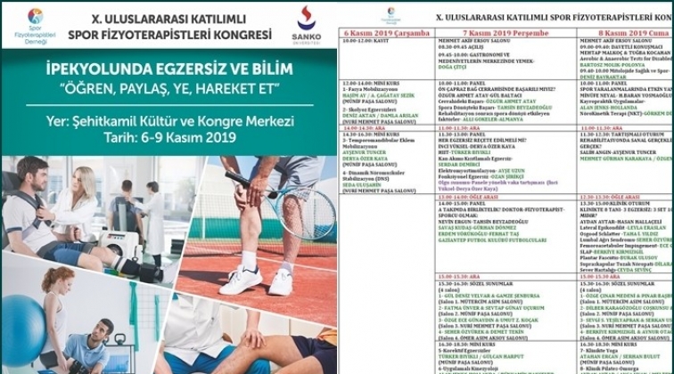 Uluslararası Katılımlı Spor Fizyoterapistleri Kongresi