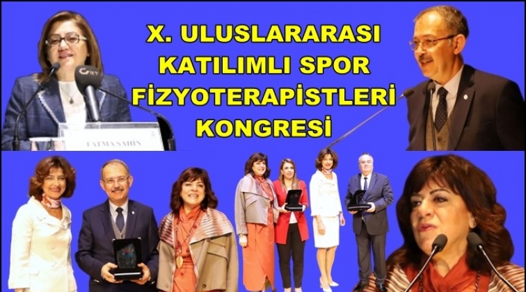 "X. Uluslararası Katılımlı Spor Fizyoterapistleri Kongresi"