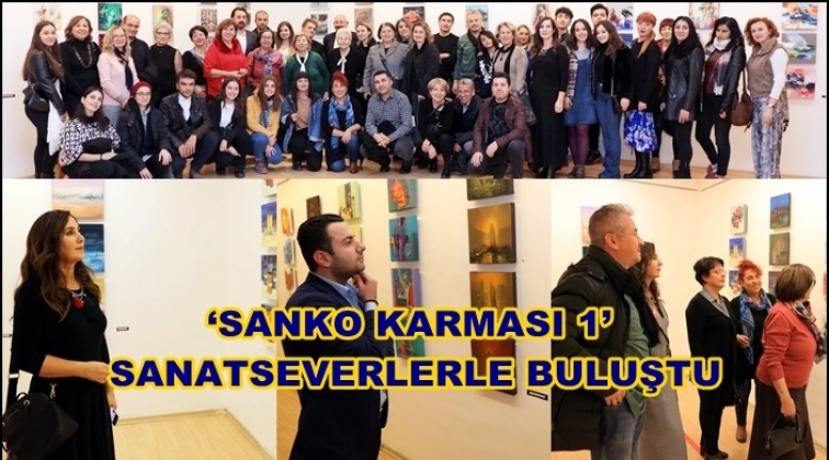 “SANKO Karması 1” temalı sergi açıldı