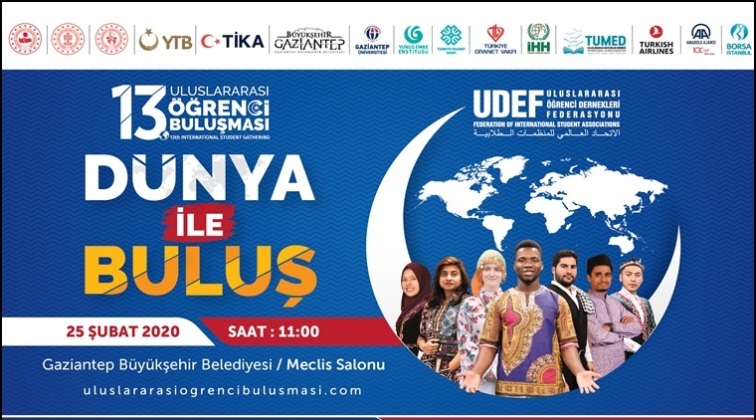 13&rsquo;&uuml;nc&uuml; uluslararası &ouml;ğrenci buluşması