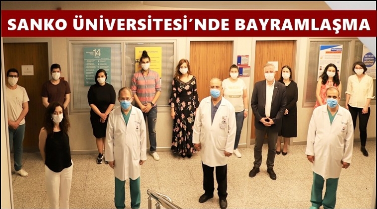 SANKO &Uuml;niversitesi&rsquo;nde bayramlaşma