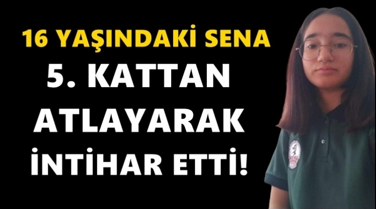 16 yaşındaki gen&ccedil; kız intihar etti!..