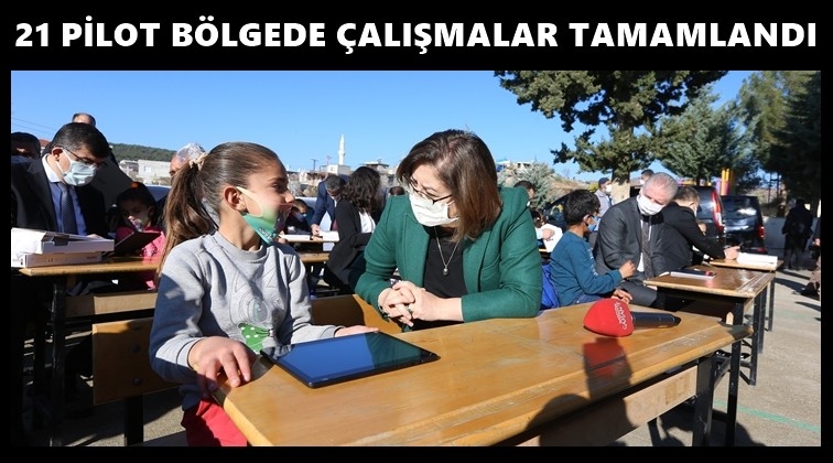21 pilot b&ouml;lge i&ccedil;in &ccedil;alışmalar tamamlandı