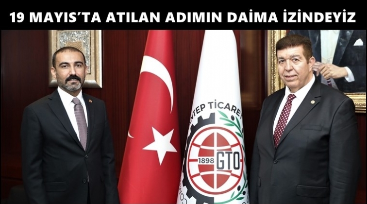 GTO Başkanları 19 Mayıs&rsquo;ı kutladı...