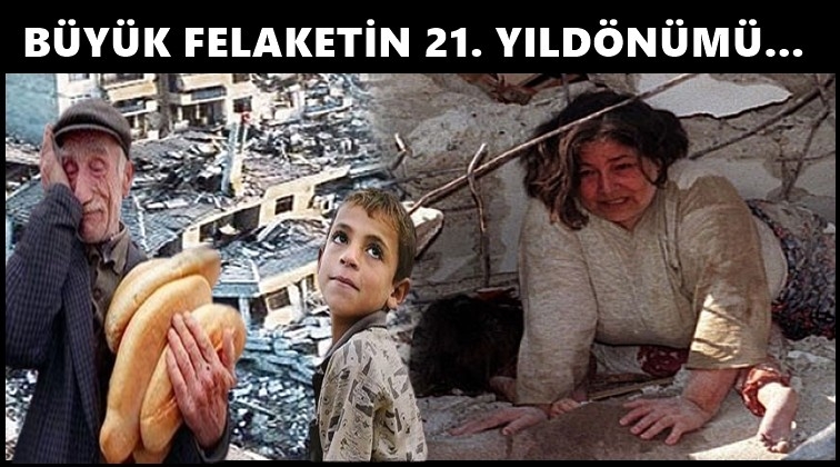 17 Ağustos felaketinin 21. yıl d&ouml;n&uuml;m&uuml;...