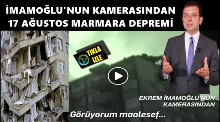 17 Ağustos'ta &ccedil;ektiği g&ouml;r&uuml;nt&uuml;leri paylaştı...