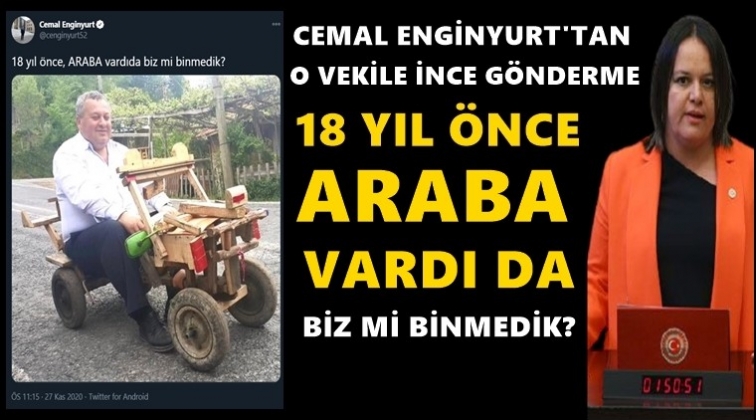 18 yıl &ouml;nce, araba vardı da biz mi binmedik!