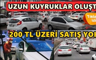 Akaryakıtta zam kuyrukları 200 TL &uuml;zeri satışı yok!