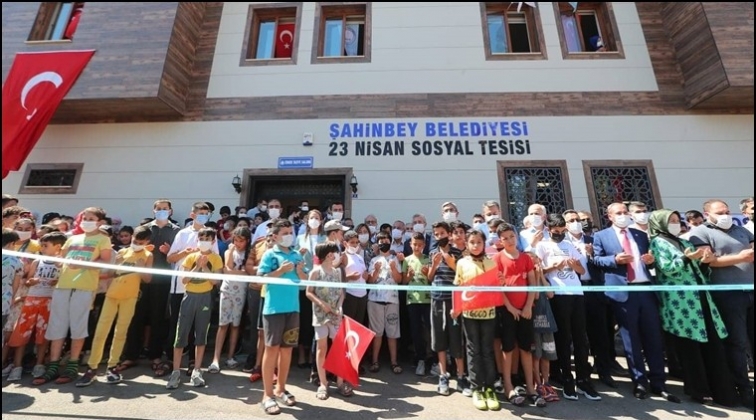 23 Nisan Sosyal Tesisi hizmete a&ccedil;ıldı...