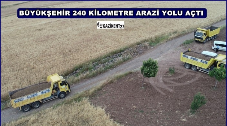 240 kilometre yeni arazi yolu