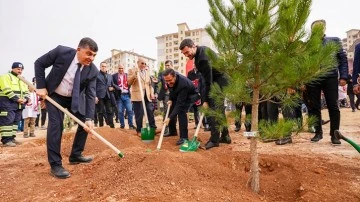 25. Etap Şehitkamil Ormanı'na can suyu verildi...