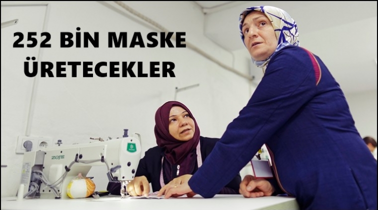 252 bin koruyucu y&uuml;z maskesi &uuml;retecekler