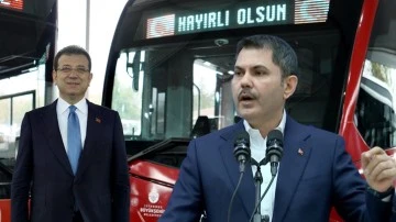 252 metrobüsü unutan Murat Kurum, İmamoğlu'nu hedef aldı
