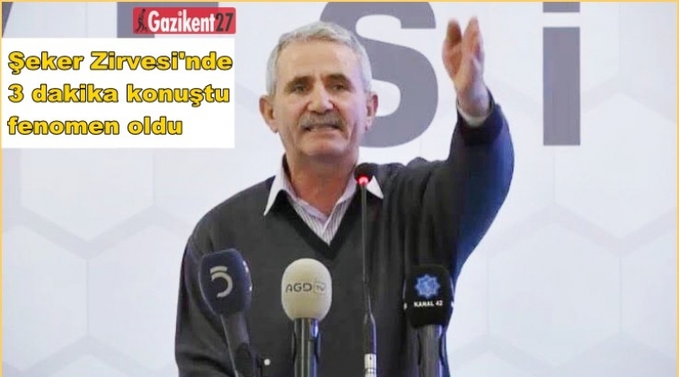 3 dakika konuştu fenomen oldu!