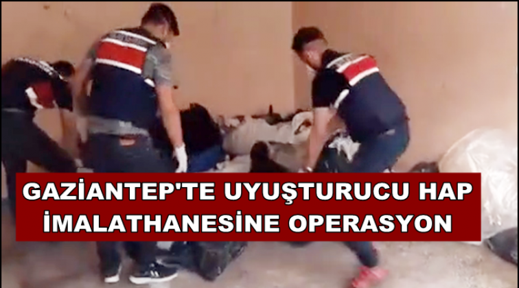 3 milyon uyuşturucu hap &uuml;reteceklerdi!..