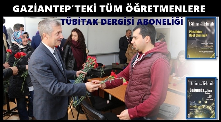 30 bin &ouml;ğretmene dergi aboneliği...