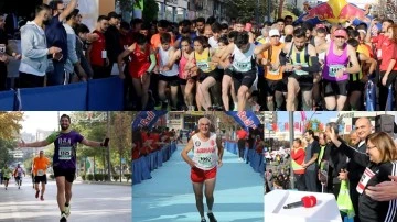 4. Gazi Yarı Maratonu koşuldu...