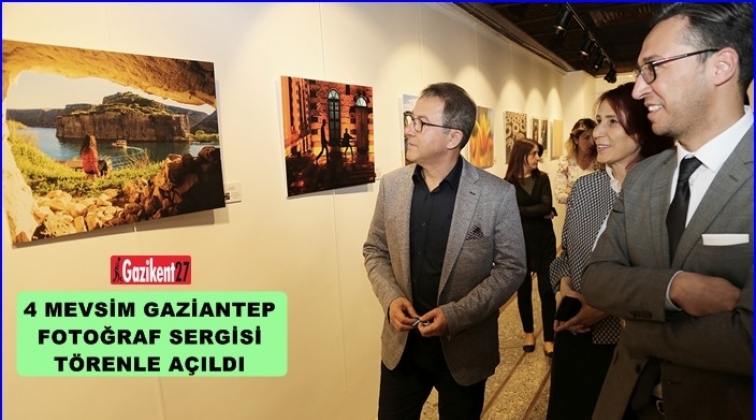 '4 Mevsim Gaziantep' fotoğraf sergisi açıldı