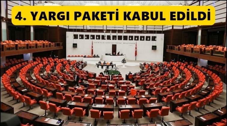 4. yargı paketi TBMM'de kabul edildi...