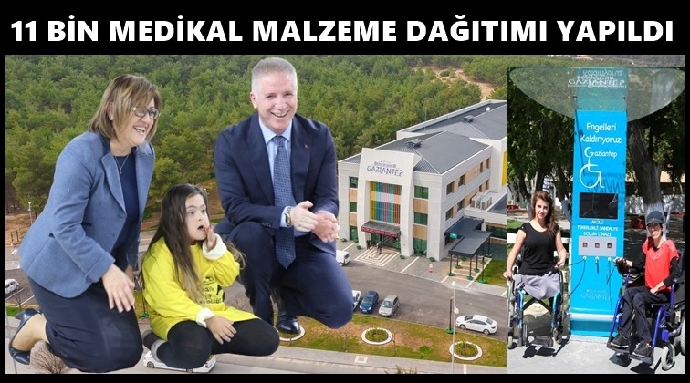 4 yılda 11 bin medikal malzeme dağıtıldı