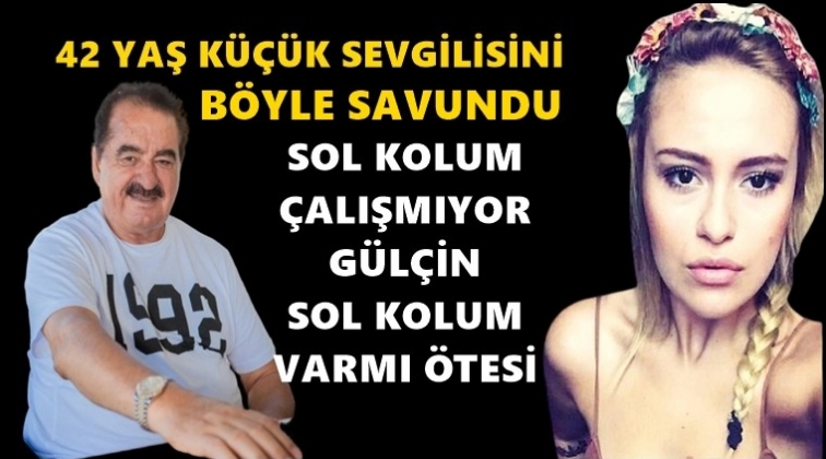 42 yaş küçük sevgilisini anlattı!