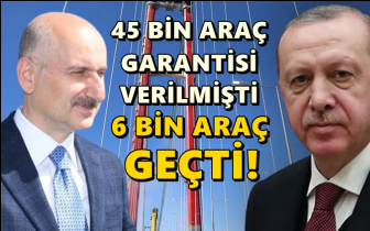 45 bin garanti verilmişti 6 bin ara&ccedil; ge&ccedil;ti!
