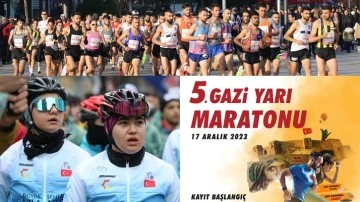 5. Gazi Yarı Maratonu kayıtları başlıyor
