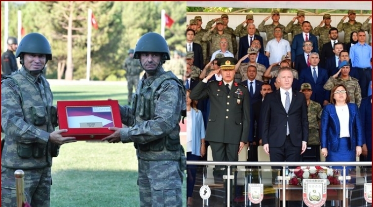 5. Zırhlı Tugay Komutanlığı&rsquo;nda devir teslim t&ouml;reni