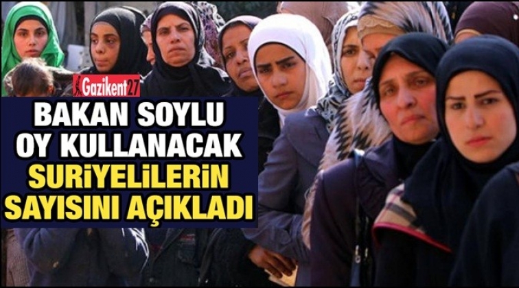 Se&ccedil;imde ka&ccedil; Suriyeli oy kullanacak?