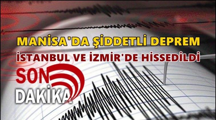 5.6 b&uuml;y&uuml;kl&uuml;ğ&uuml;nde korkutan deprem!