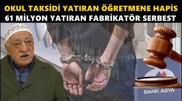 61 milyona &ouml;zg&uuml;rl&uuml;k, bin TL yatırana hapis!