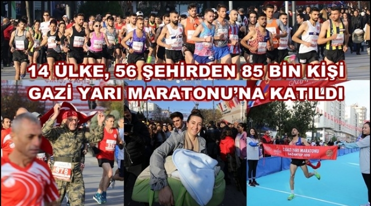 6317 şehit i&ccedil;in koştular...