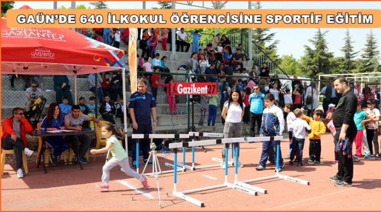 640 öğrenciye spor eğitimi