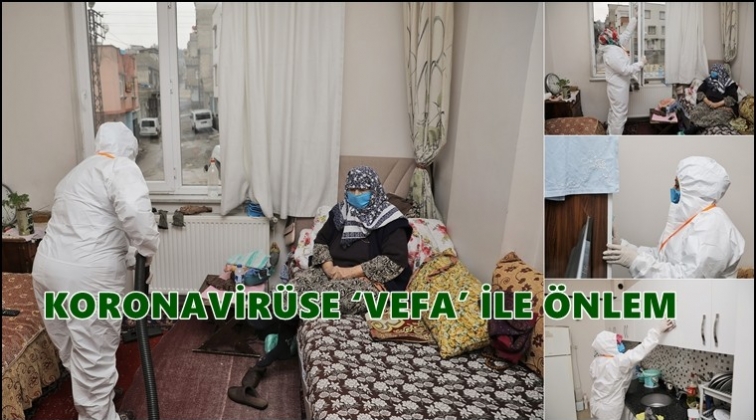 65 yaş &uuml;zerine dezenfekte &ccedil;alışması