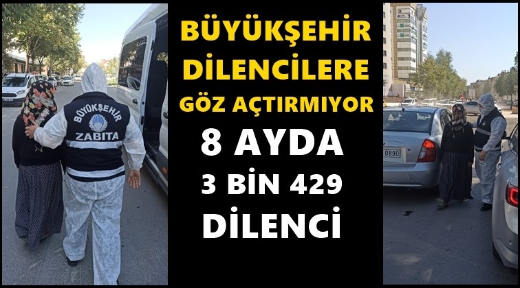 8 ayda 3 bin 429 dilenciye işlem yapıldı