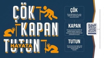 81 ilde eş zamanlı '&Ccedil;&ouml;k-Kapan-Tutun' tatbikatı