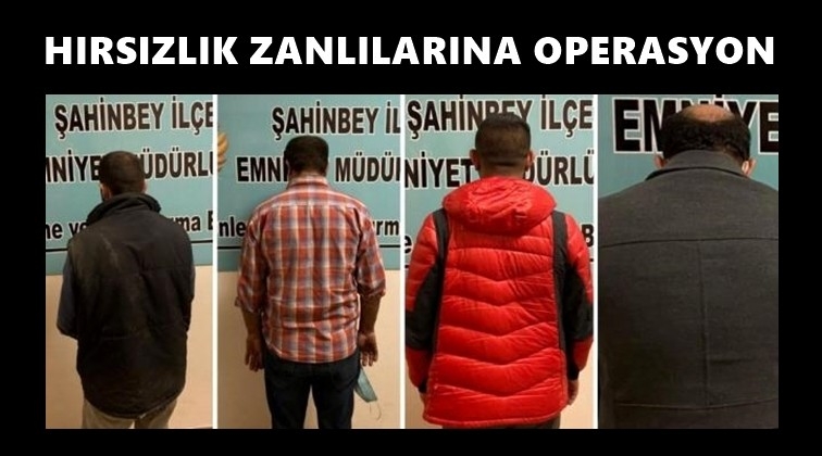9 hırsızlık olayının zanlıları yakalandı!