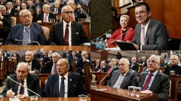 90 duayen siyaset&ccedil;iden İmamoğlu'na destek ziyareti