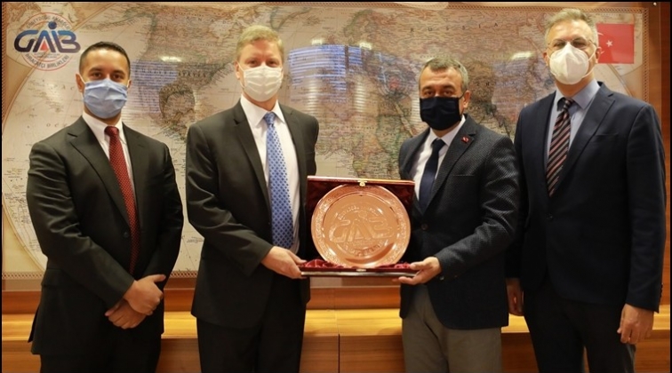 ABD B&uuml;y&uuml;kel&ccedil;iliği'nden GAİB'e ziyaret...