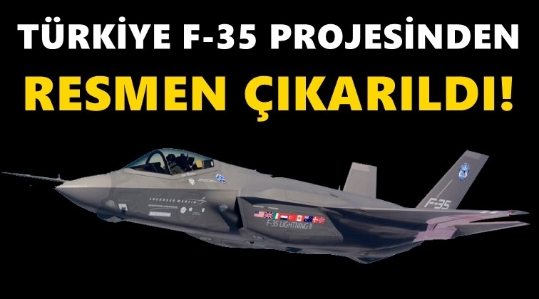 ABD, T&uuml;rkiye'yi F-35 programından &ccedil;ıkardı!